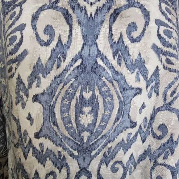 Chico's ikat print knit top shirt Size 0 (small) - Picture 4 of 6